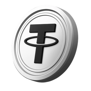 Section des informations du compte contenant la cryptomonnaie Tether USDT